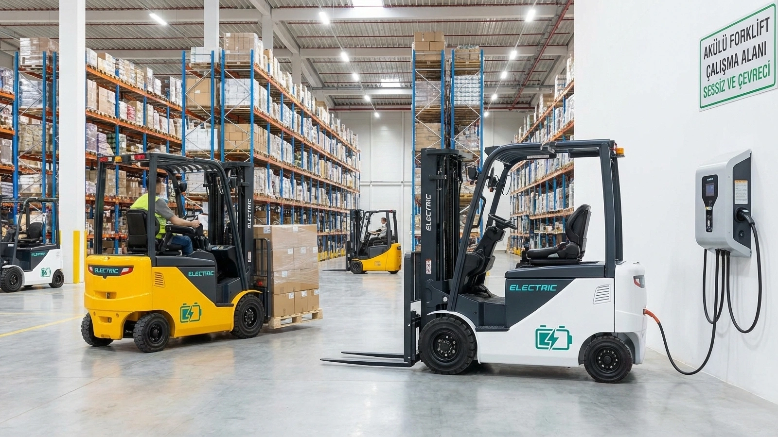 Elektrikli (Akülü) Forklift Kiralama
